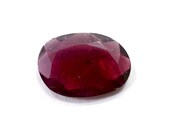 Garnet Natural Rhodolite Garnet Both side Faceted Polki 4.50 cts. 10x14.5 mm From Mozambique 4064