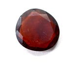 Garnet Natural Pyrope Garnet Both side Faceted Polki 6.30 cts. 13.5x14 mm From Mozambique 4052