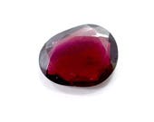 Garnet Natural Rhodolite Garnet Both side Faceted Polki 4.45 cts. 10x12.5 mm From Mozambique 4063