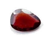 Garnet Natural Pyrope Garnet Both side Faceted Polki 5.15 cts. 10.5x14.5 mm From Mozambique 4048