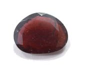 Garnet Natural Pyrope Garnet Both side Faceted Polki 9.95 cts. 13x17 mm From Mozambique 4056