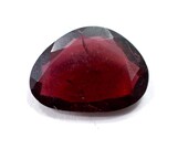 Garnet Natural Pyrope Garnet Both side Faceted Polki 8.15 cts. 12.5x17 mm From Mozambique 4054