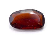 Garnet Natural Pyrope Garnet Both side Faceted Polki 3.80 cts. 8x14 mm From Mozambique 4045