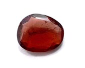 Garnet Natural Pyrope Garnet Both side Faceted Polki 2.75 cts. 8.5x10.5 mm From Mozambique 4037