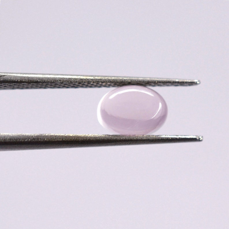 Rose Quartz Oval Shape Loose Plain Cabochon 5 pcs 10 pcs 15 pcs20 pcs Natural Gems For Making Jewelry multi quantity 6x8 mm Size