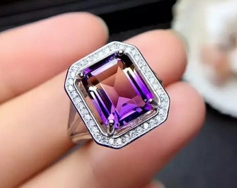 Natural Ametrine Ring,92.5 Sterling Silver Ring,Ametrine Gemstone Ring,Engagement Ring,Wedding Ring,Luxury Ring,Oval Cut Ring,Gift for Women