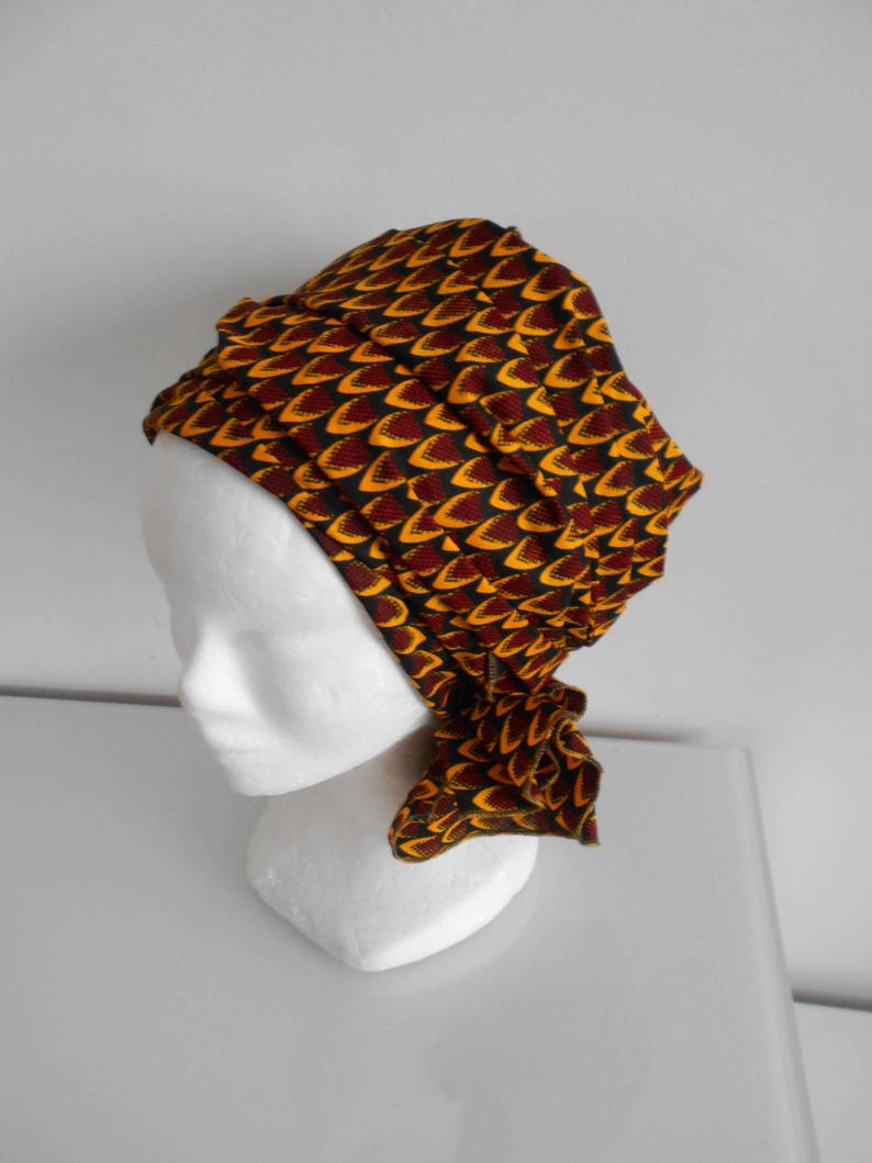 Foulard africain wax écharpe paréo image 6