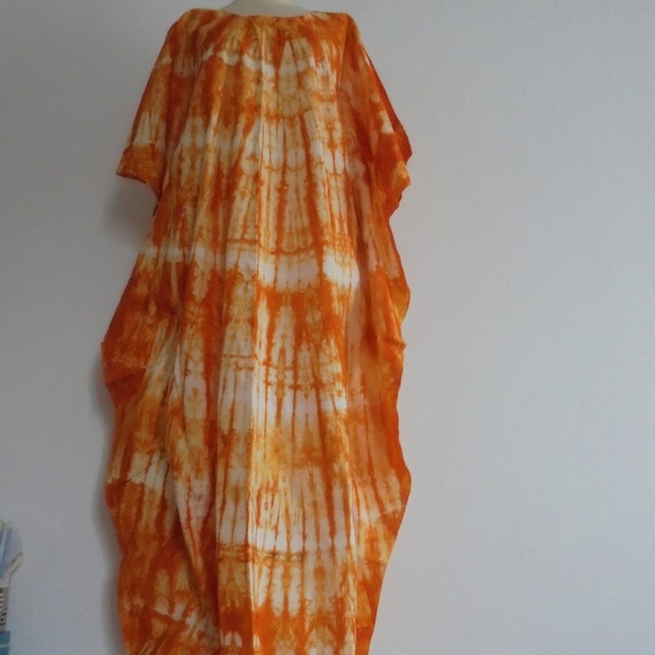 long boubou batik dress