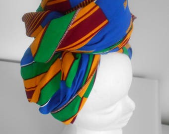 foulard wax kenté