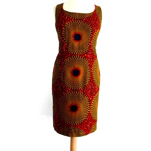 straight wax dress size 38/40