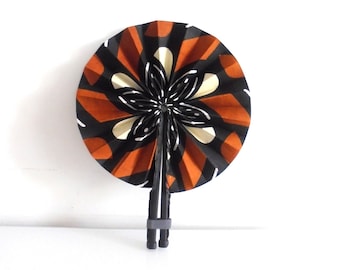 Bogolan wax fan