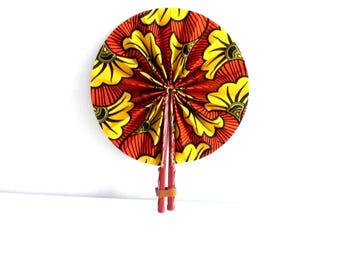African wax fan