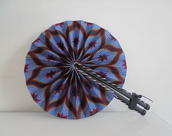 African loincloth wax fan