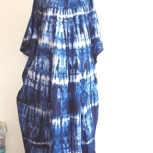 robe longue boubou batik