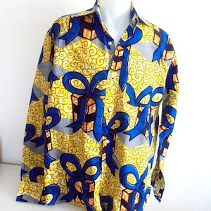 Men&#39;s long-sleeved wax shirt