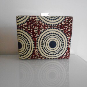 pochette wax minaudière