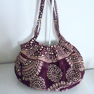 wax bogolan duffel bag