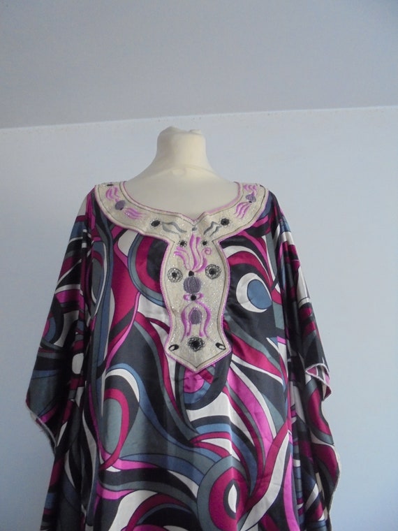 Robe longue boubou brode T42 Etsy France