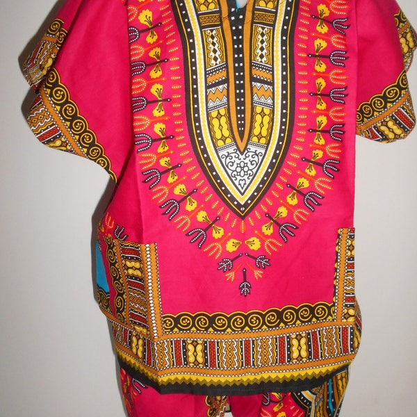 Ensemble enfant DASHIKI yamado en wax