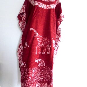 long batik boubou dress