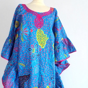 long boubou wax dress