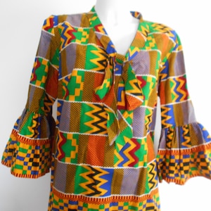 Kente wax top T XL