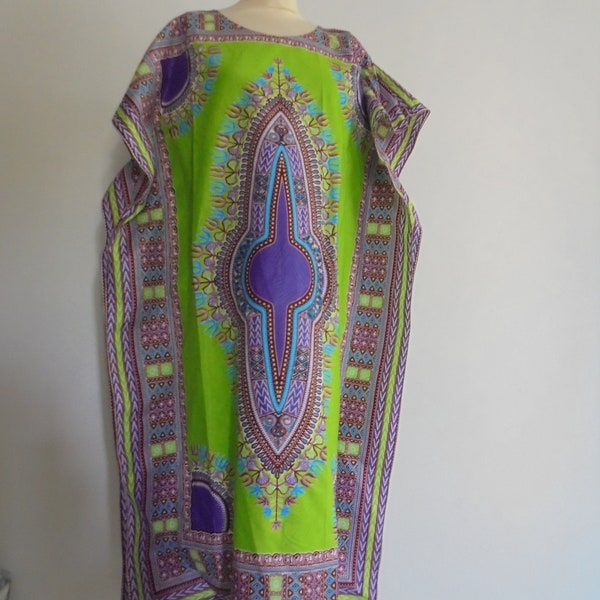 robe mi longue boubou dashiki pagne africain