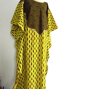 vestido largo boubou