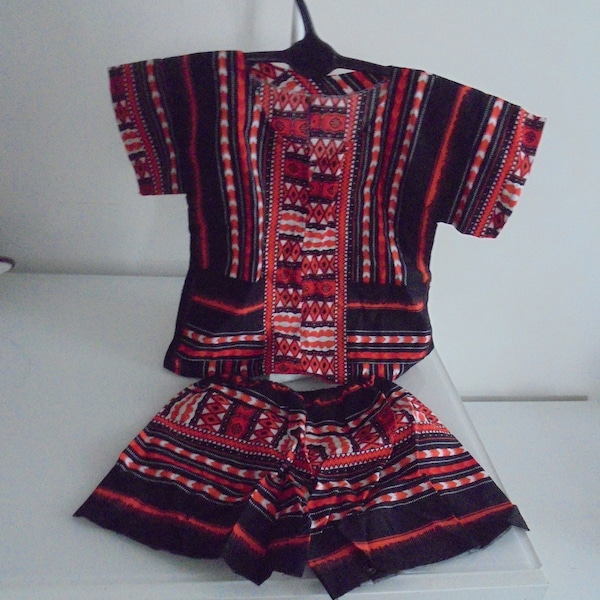 ensemble enfant dashiki unisexe