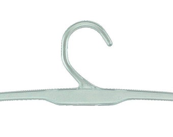 Stores and Home Amiff Clothes Hangers Plastic Hangers for Pants and Skirts Non-Slip Grip and Fixed Hook Storage and Organization. 10 Pinch Grip Hangers Pack of 10 Black Hangers