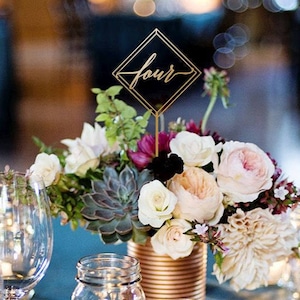 Wooden Table numbers, Custom wedding table number, text table number, personalized table name, script table Numbers, decor for flower