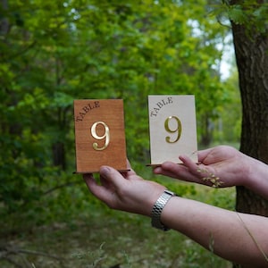 Wedding Table Number, Gold Custom Table Sign Wedding Wooden Table Decor, Rustic Country Wedding, Custom Table Sign, Rustic Country Wedding