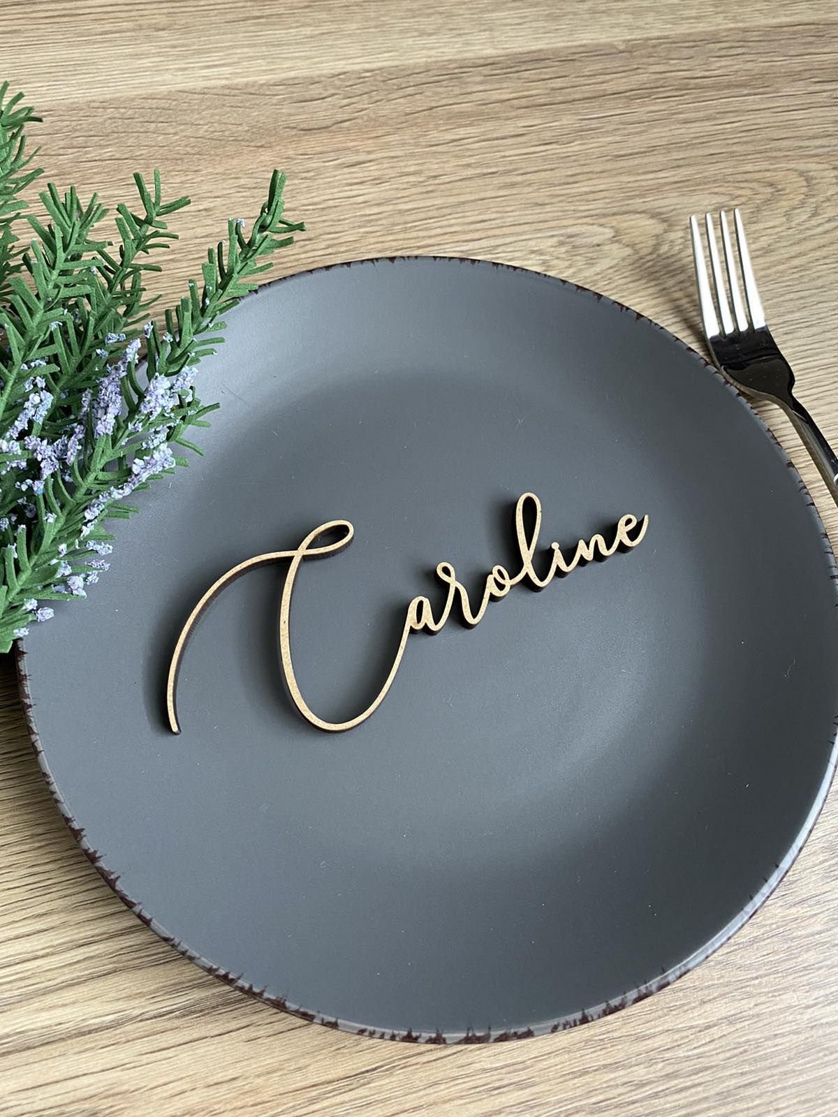 Wooden Place Names Settings Wedding Names Wedding Etsy Australia