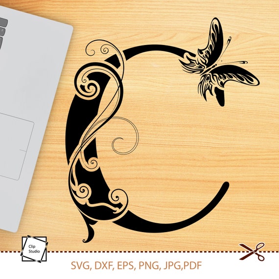 Free Free 328 Floral Letter C Svg SVG PNG EPS DXF File