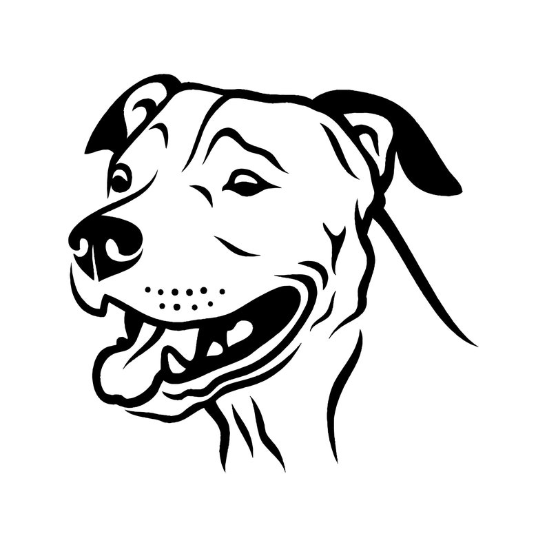Free Staffordshire Bull Terrier Svg 233 SVG PNG EPS DXF File