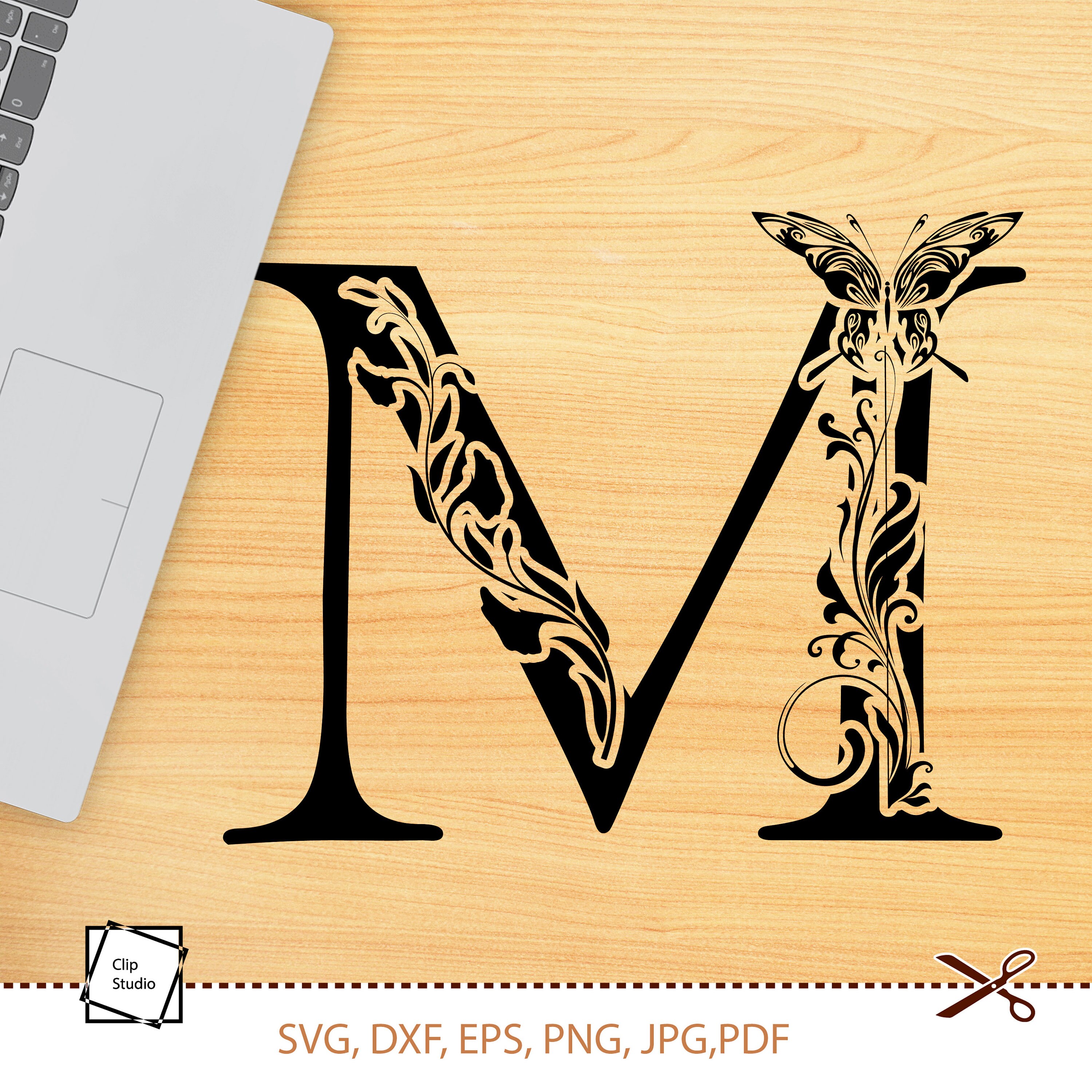 Free Free 82 Floral Letter M Svg SVG PNG EPS DXF File