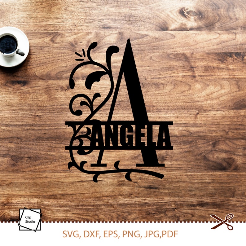 Download Png Vinyl Cut Botanical Alphabet Svg Dxf Silhouette Svg Papercut Cricut Svg Wedding Monogram Svg Svg Cut File Floral Letter A Svg Kits How To Collage