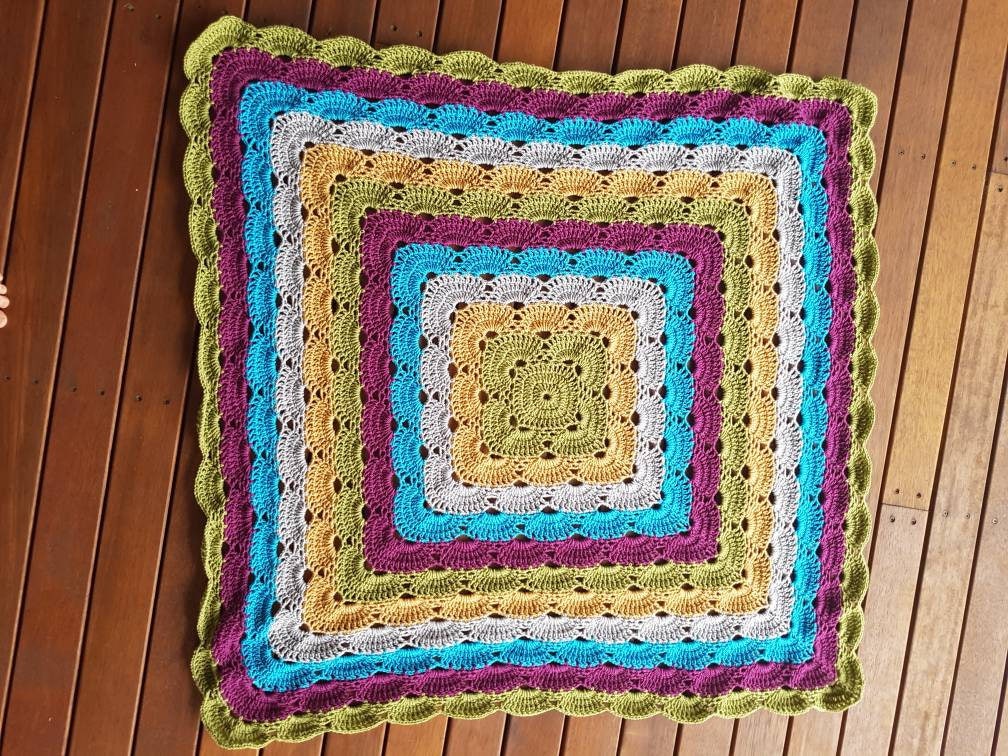 Crochet Throw Blanket Etsy Australia