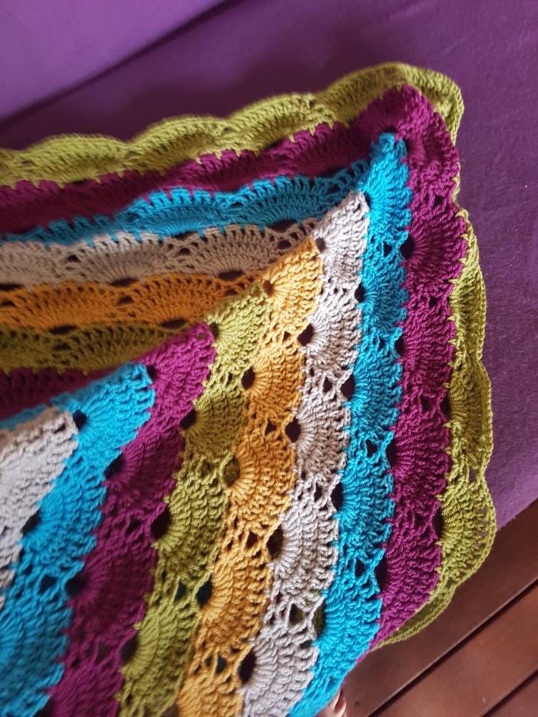 Crochet Throw Blanket Etsy Australia