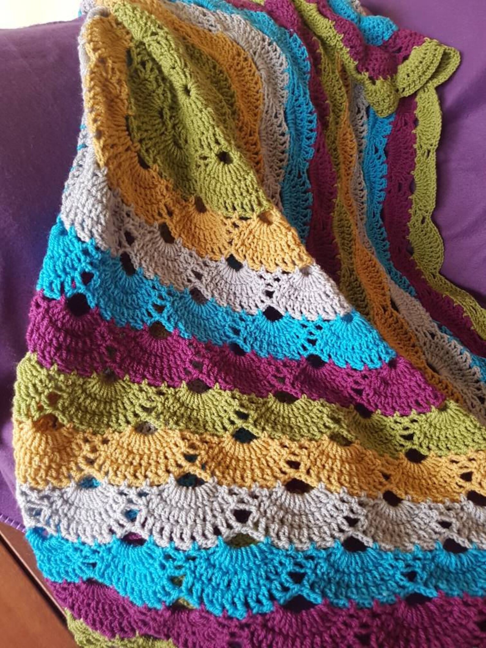 Crochet Throw Blanket Etsy Australia