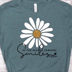 DIY Iron-On Vinyl:  Be The Reason Someone Smiles Today