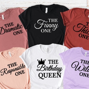 DIY Iron-On Vinyl: Your Choice of 12 Best Friends / Girls Trip / Birthday, Etc. Shirt Decals