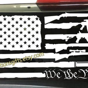 US Flag - We The People - Vinyl Decal