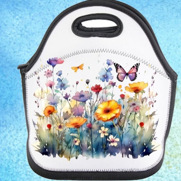 Ready To Press Sublimation Sheet For Lunch Bag / Tumbler - Wildflowers