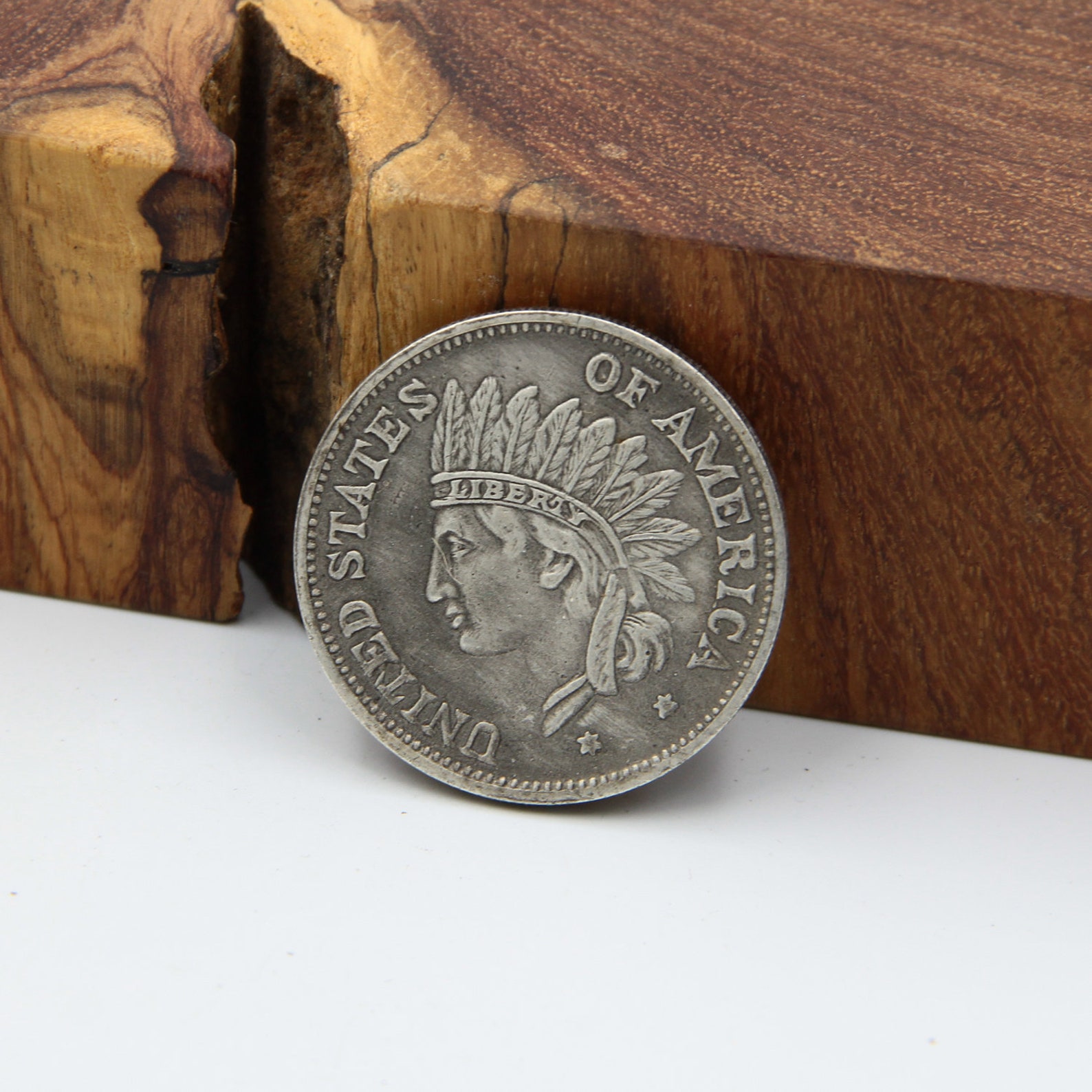 USA Silver Dollar United States 1851 Year One Dollar Indian Etsy