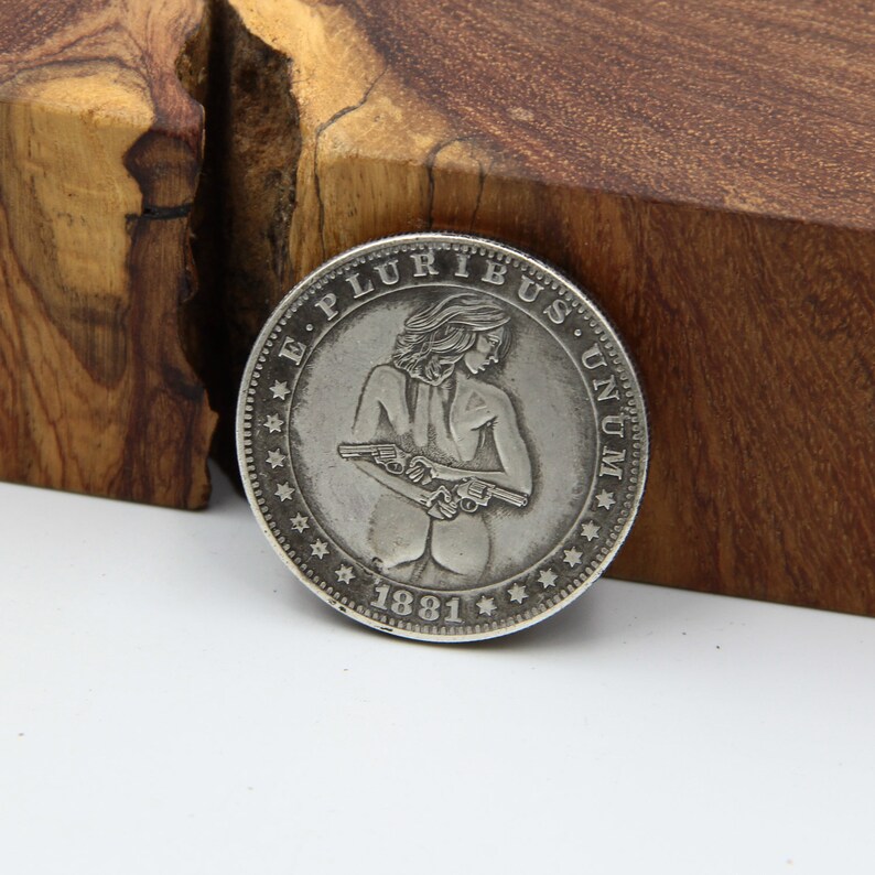 US silver coins e pluribus unum coin 1881 silver dollar Etsy