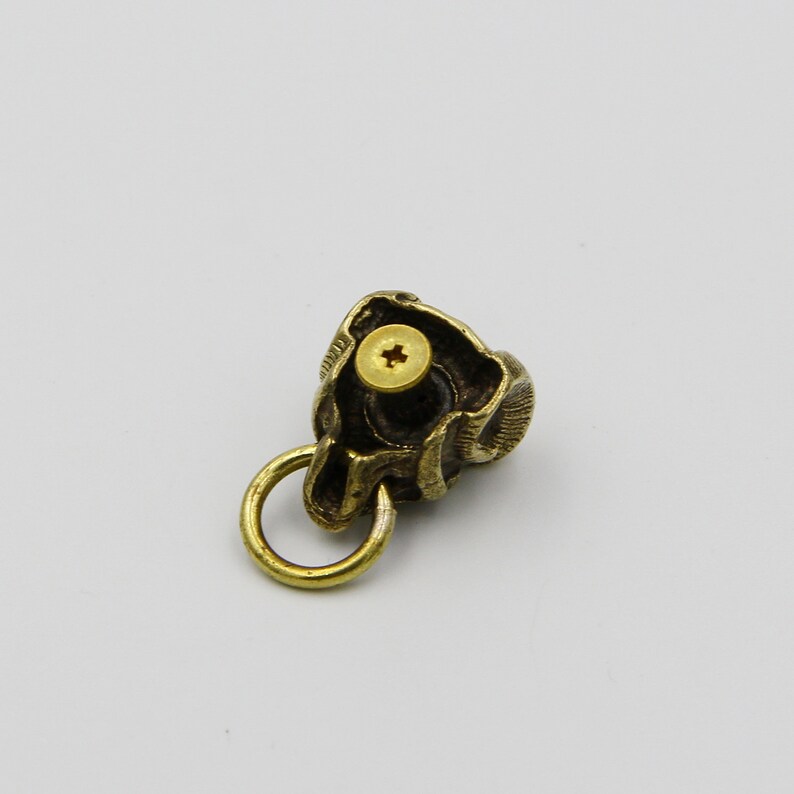 Vintage Lucifer Concho With Ring Copper