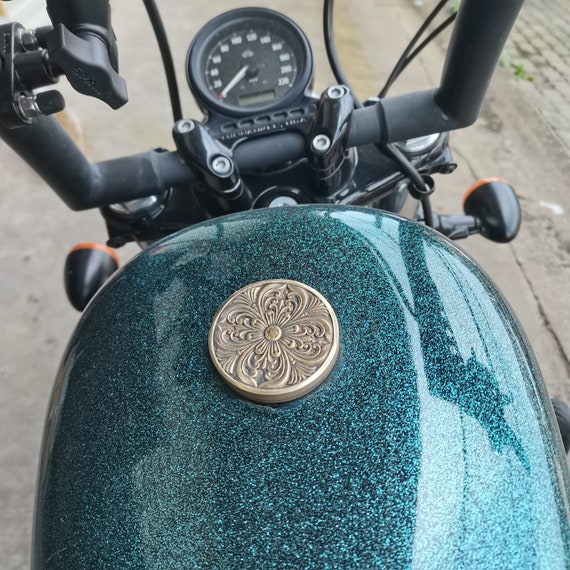 Harley Motorcycle Brass Gas Cap Feul 