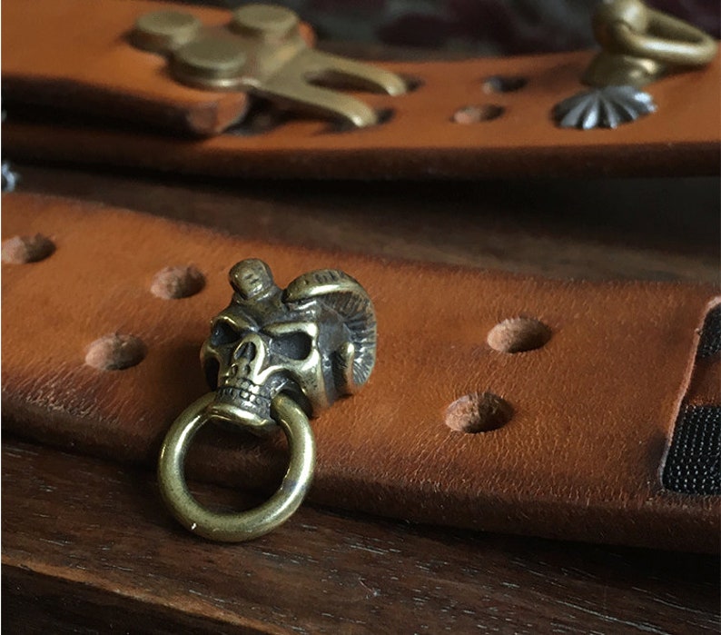 Vintage Lucifer Concho With Ring Copper