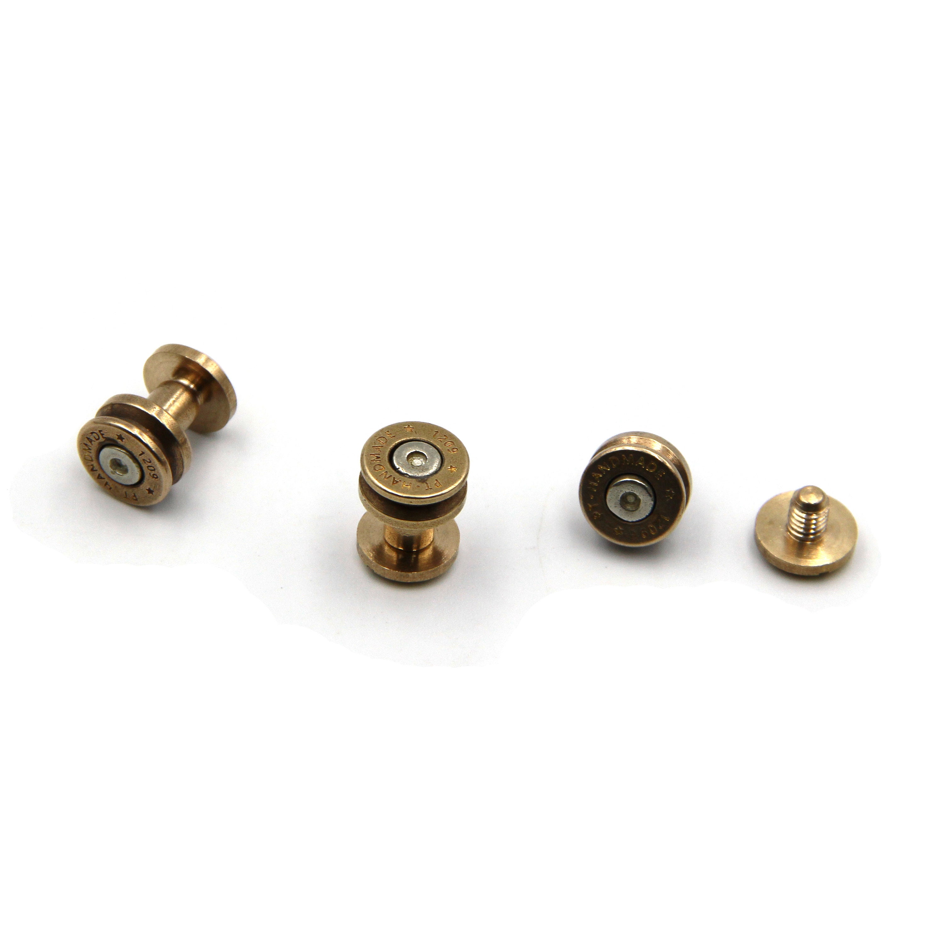 Bullet Leather Fastener Rivets Chicago Screw Post 10x5mm Etsy
